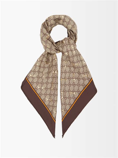 gucci horses and feline scarf|gucci silk neck handbags.